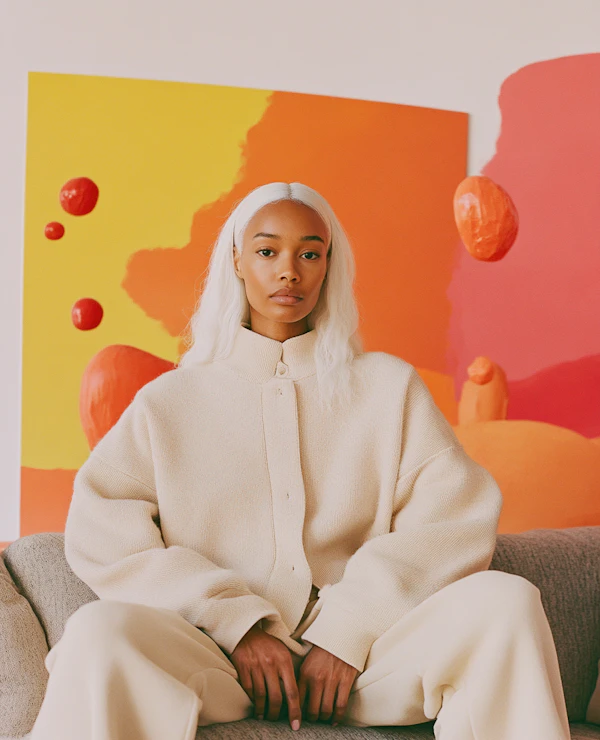 Modern Minimalist Portrait