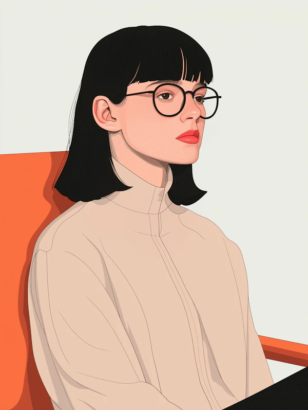 Stylized Portrait Illustration
