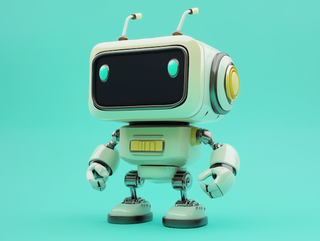 Retro Robot Design