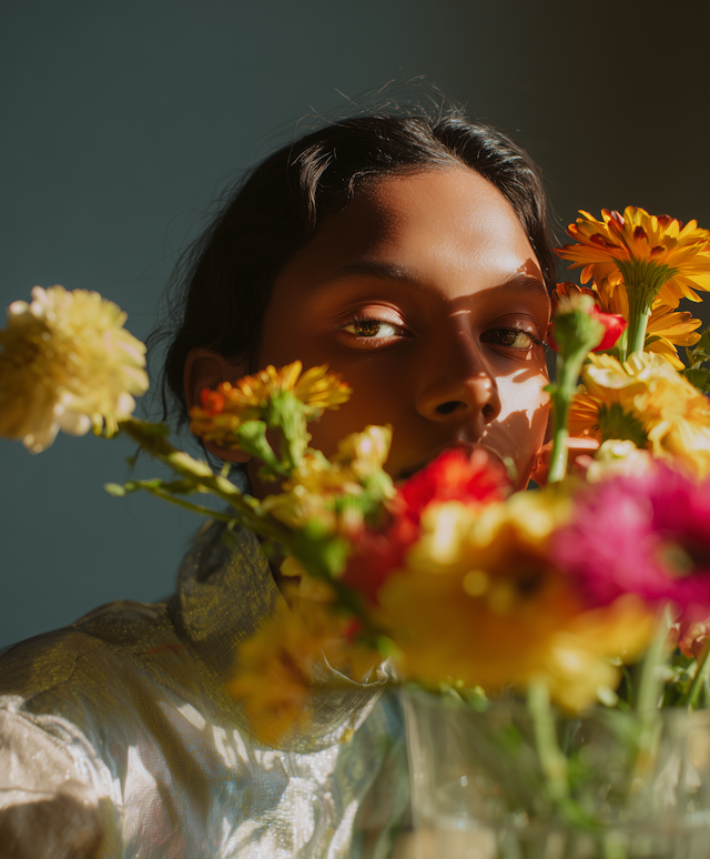 Floral Portrait