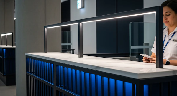 Modern Reception Desk