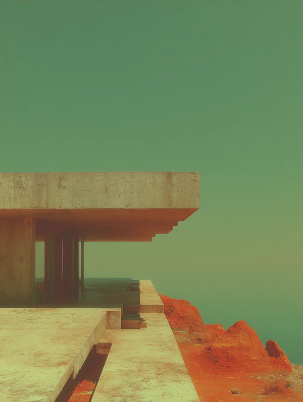 Modern Cliffside Structure