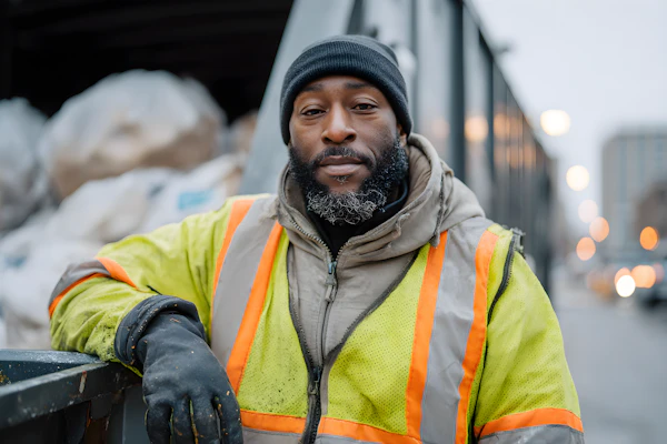 Urban Worker Portrait