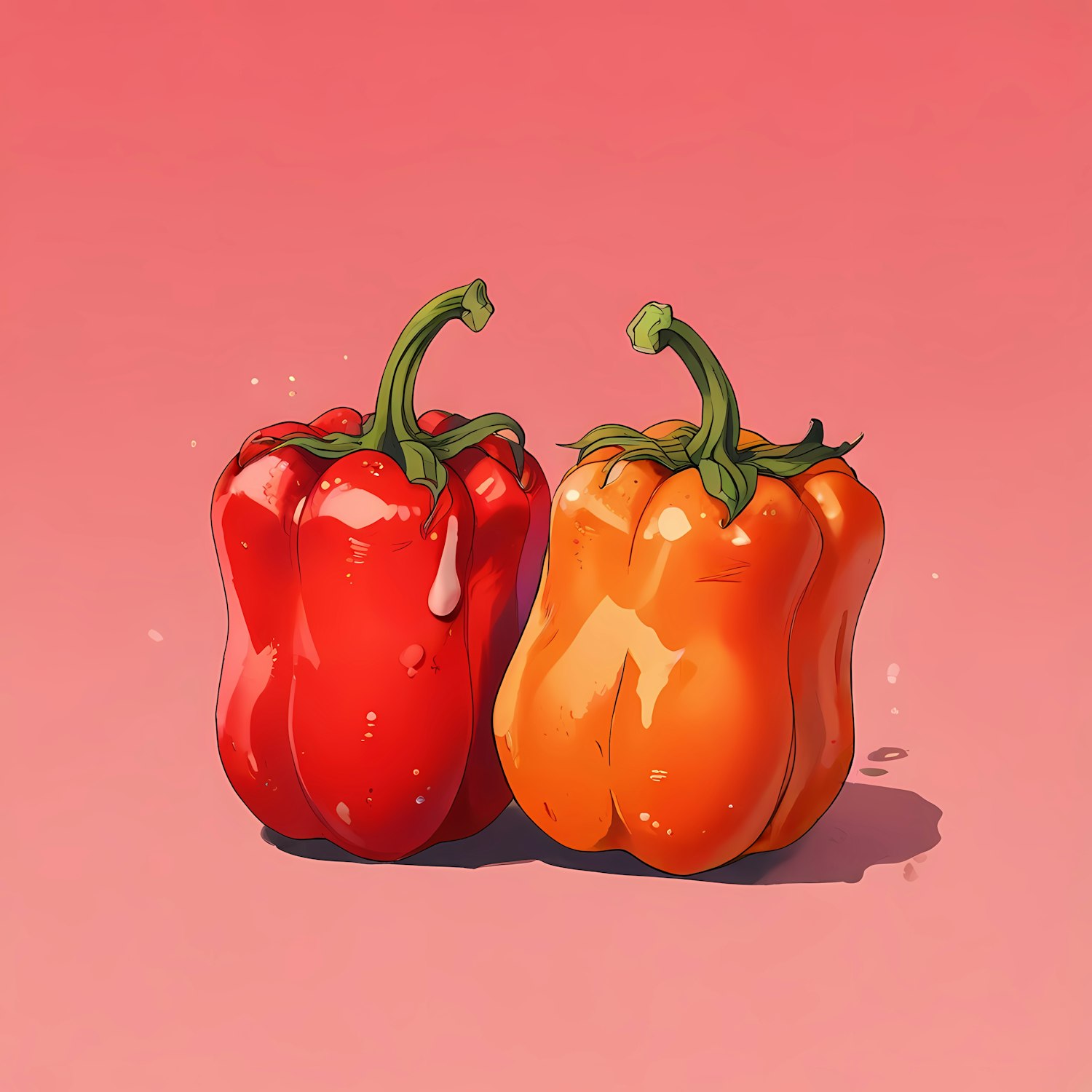 Vibrant Bell Peppers