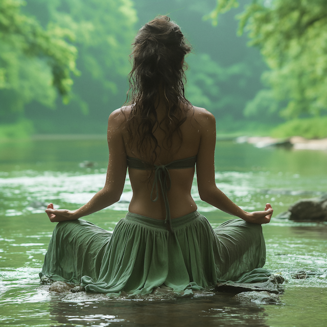 Tranquil River Meditation