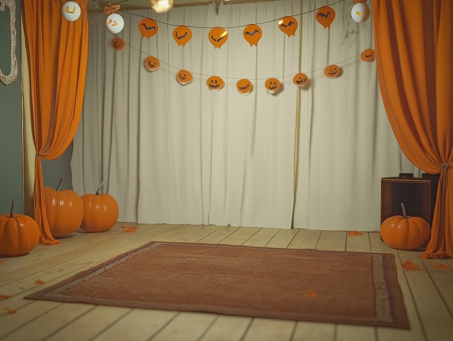 Festive Halloween Setting