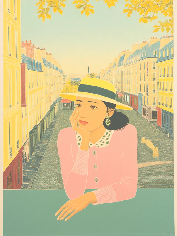 Stylized Woman in Europe