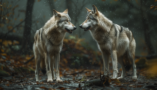 Wolves Deep in Communication