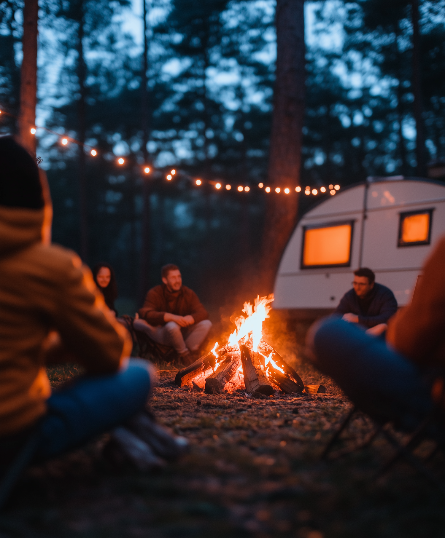 Cozy Campfire Gathering