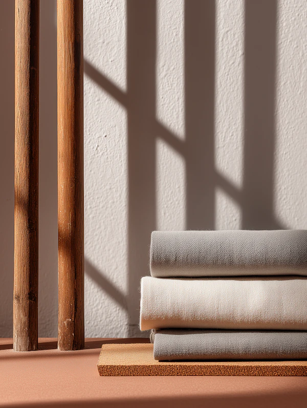 Minimalist Fabric Display