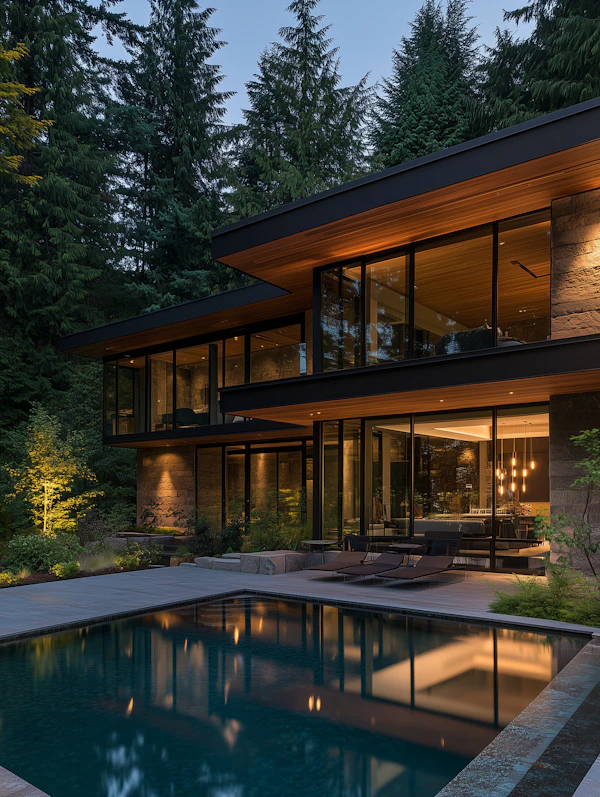 Modern Forest Home