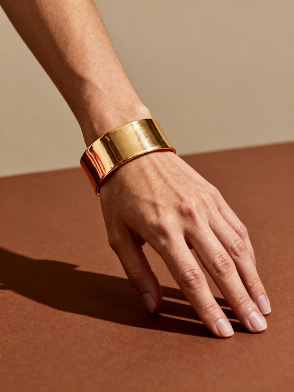 Golden Bracelet Display