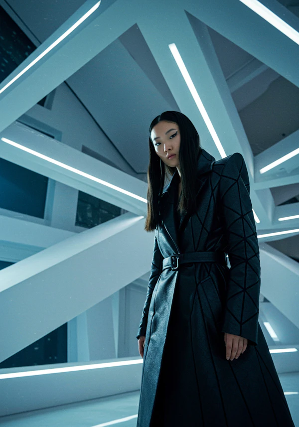 Futuristic Fashion Portrait