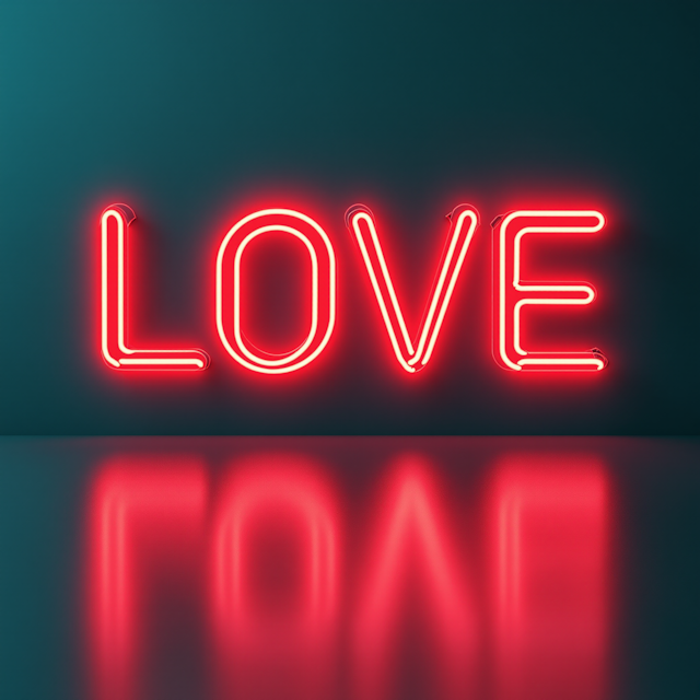 Neon Love Sign