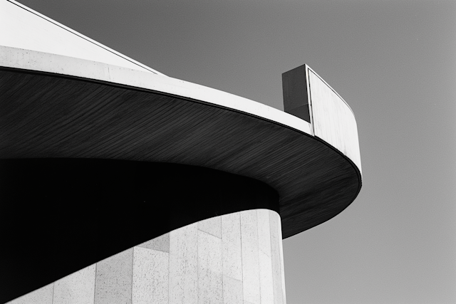 Modern Architecture in Black and White