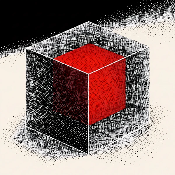Halftone Geometric Art