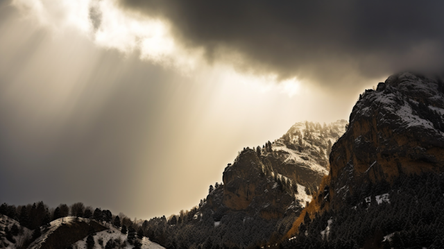 Majestic Mountain Solitude