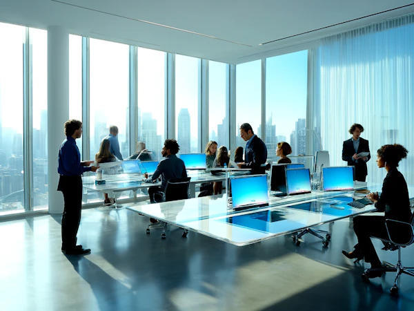Modern Office Scene