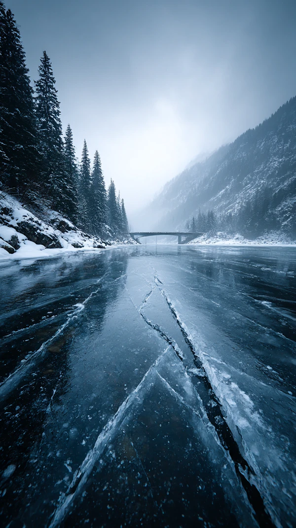 Serene Winter Landscape