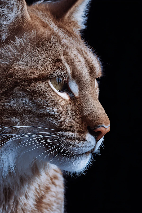 Majestic Lynx Portrait
