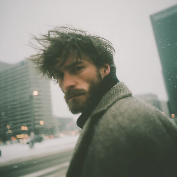Urban Winter Portrait