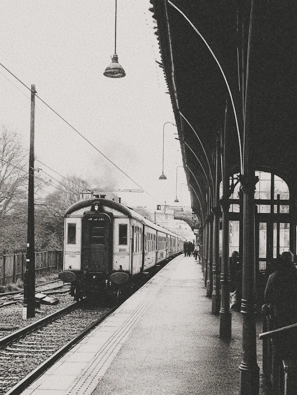 Vintage Train Station