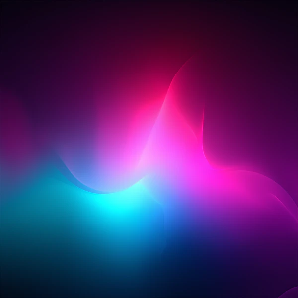 Neon Abstract Artwork