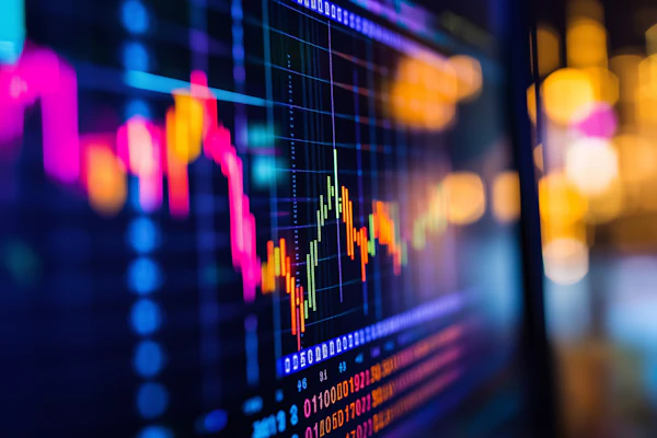 Financial Trading Chart