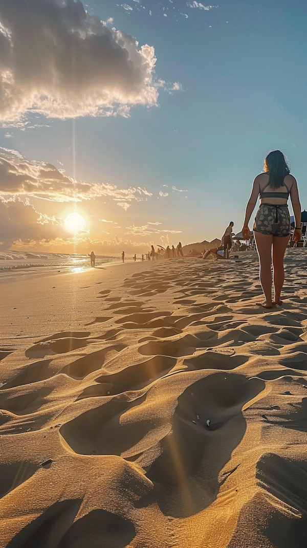 Sunset Beach Walk