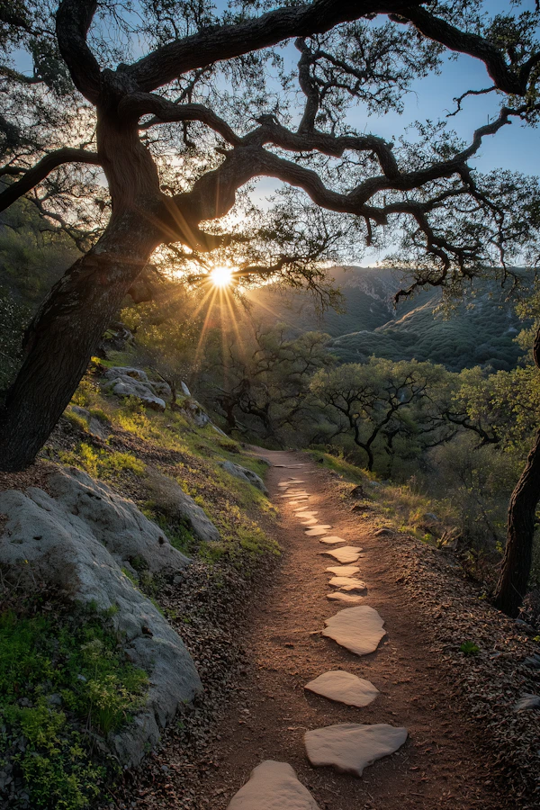 Serene Forest Path