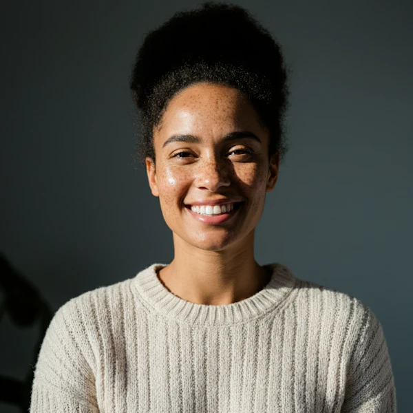 Warm Smile Portrait