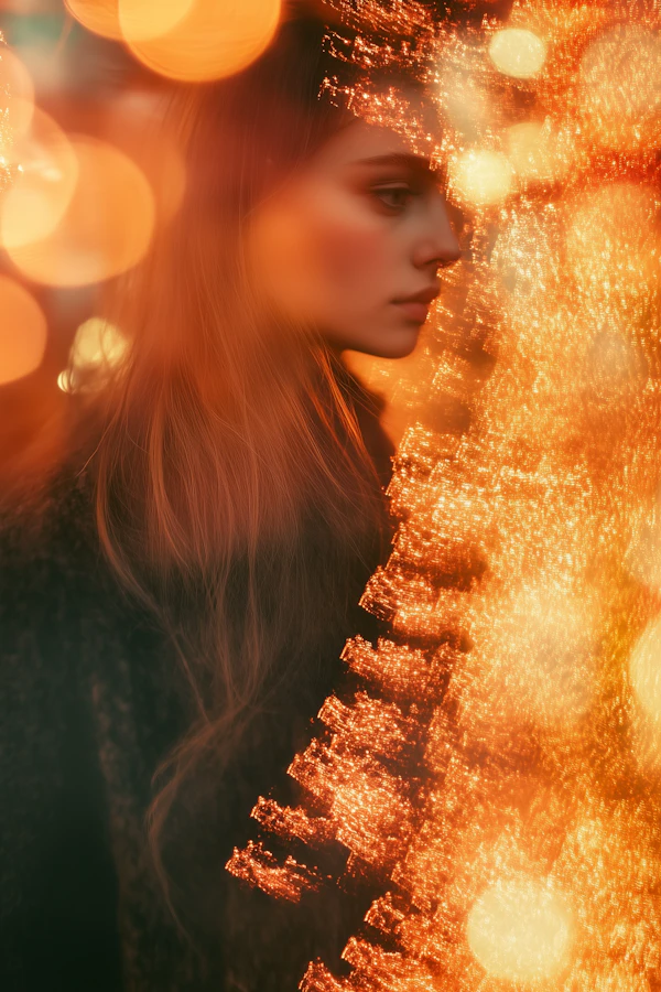 Serene Profile with Bokeh