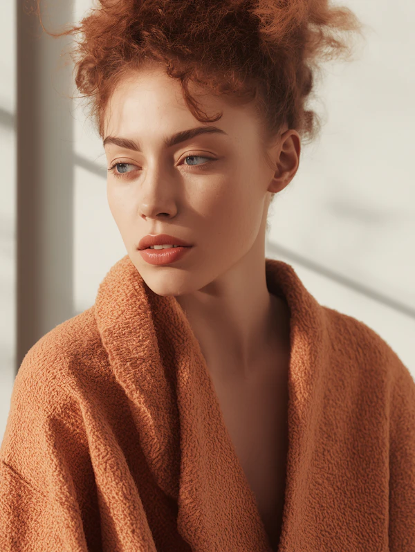 Portrait of Red-Haired Woman