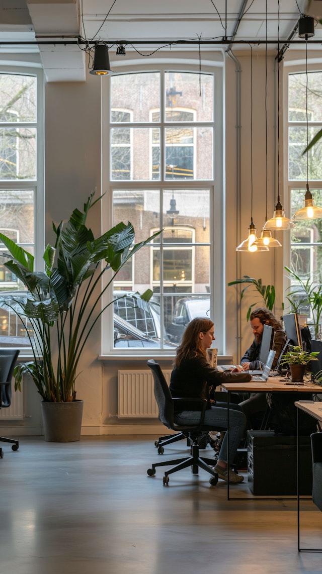 Modern Office with Natural Light