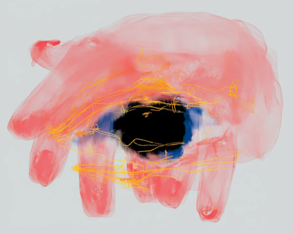 Abstract Hand Form