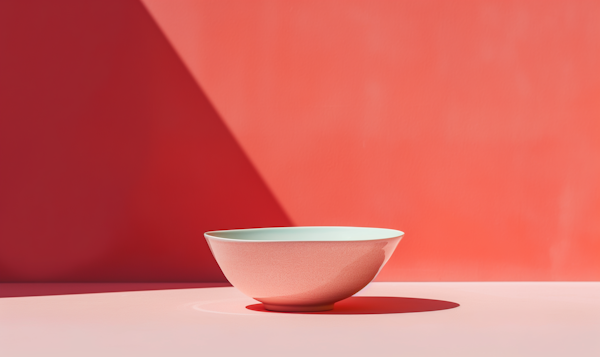 Minimalist Composition with Bowl