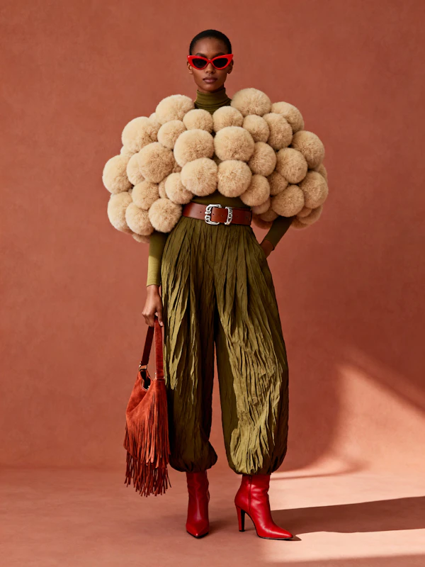 Avant-Garde Fashion Pose