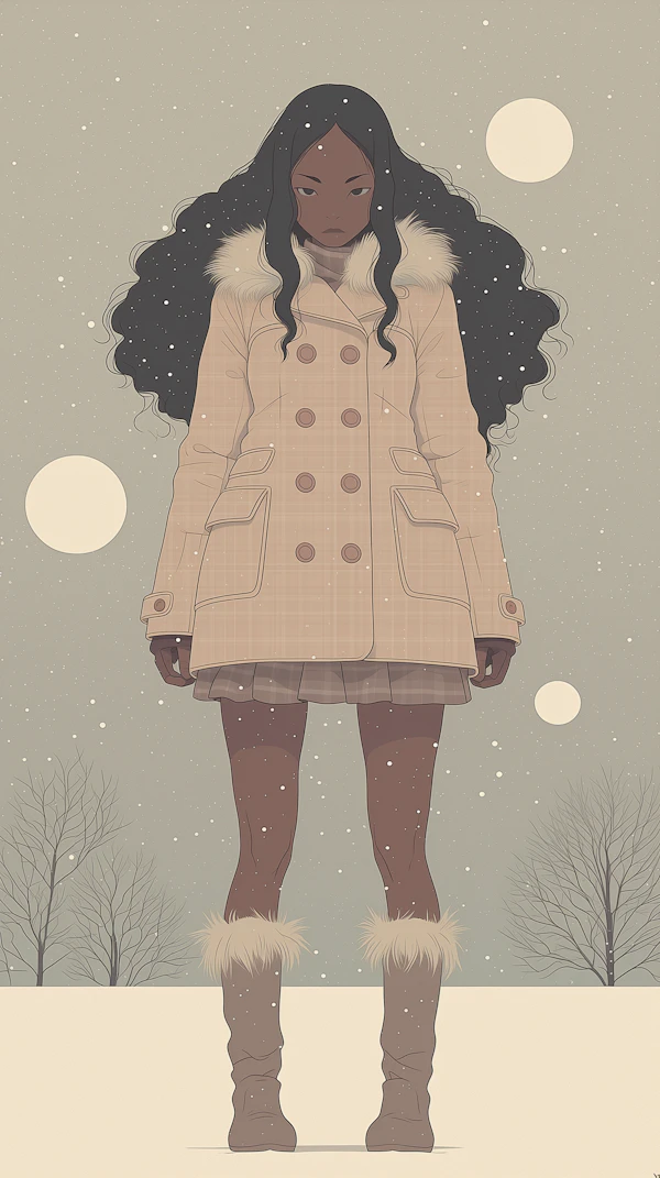 Winter Serenity Scene
