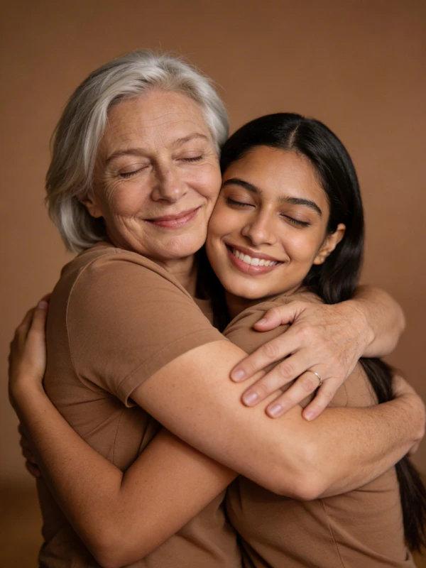 Warm Embrace Portrait