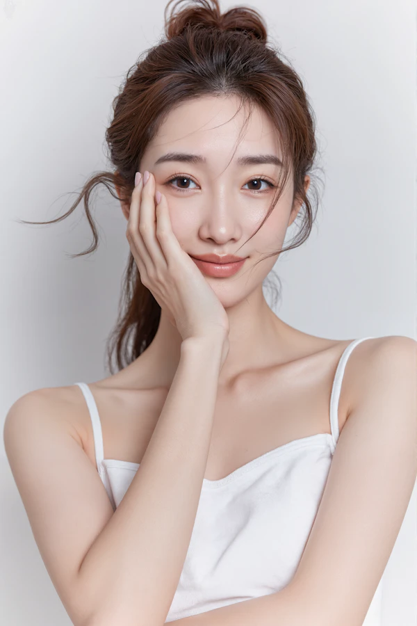 Serene Woman Portrait