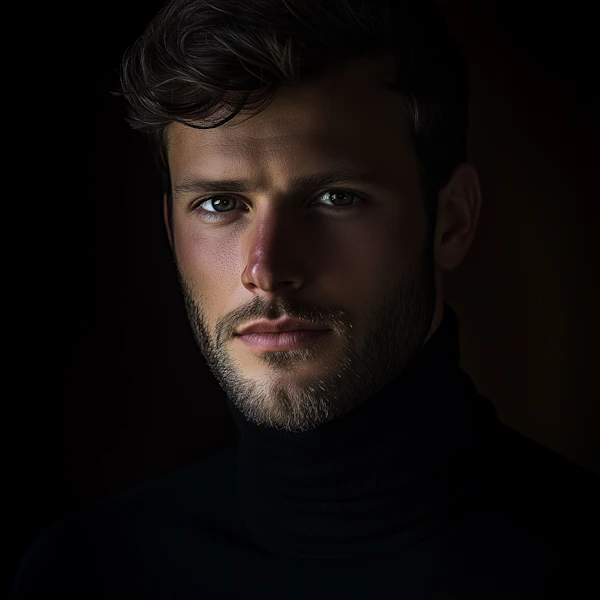 Moody Male Portrait