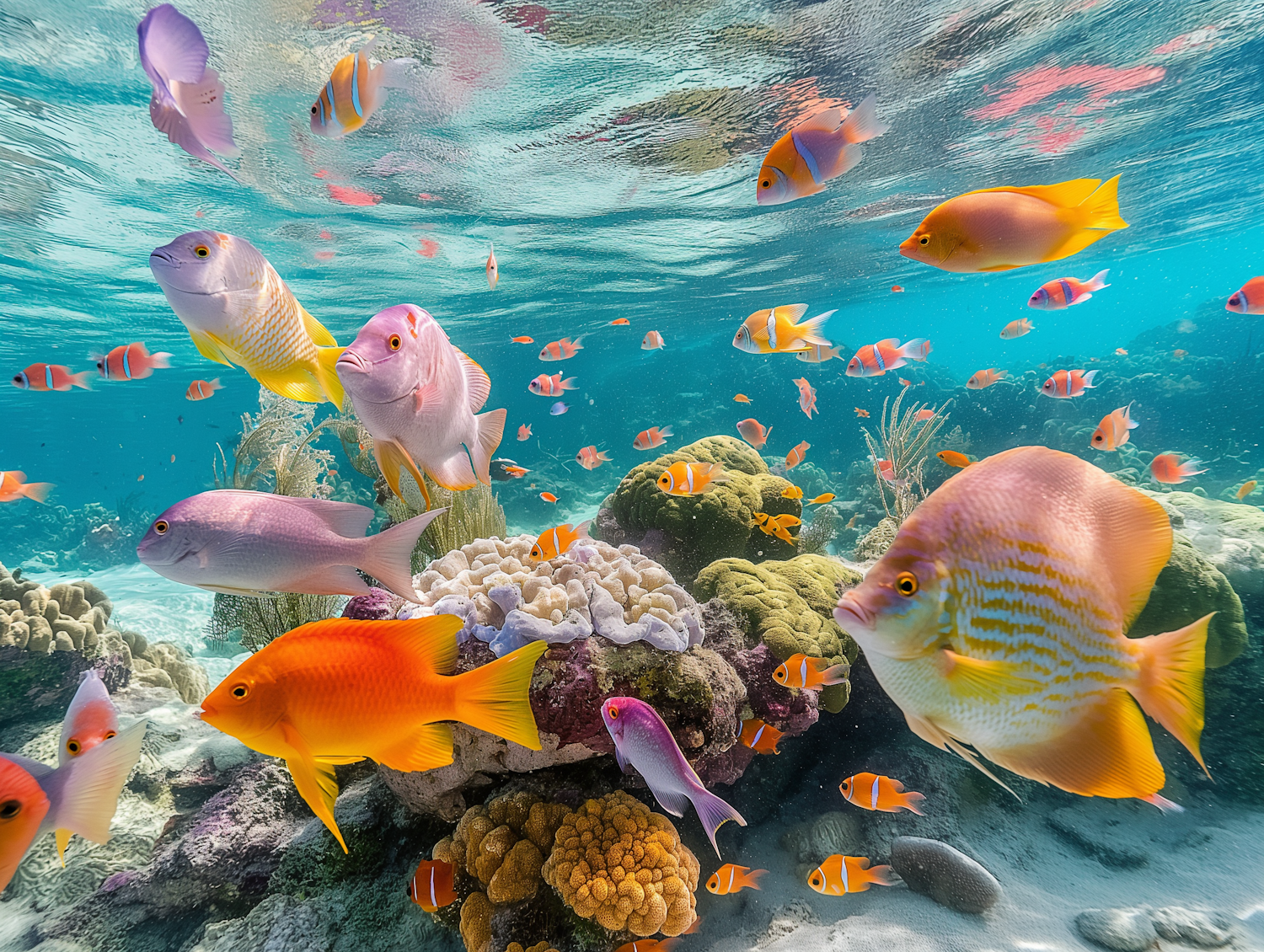 Underwater Tropical Fish Paradise