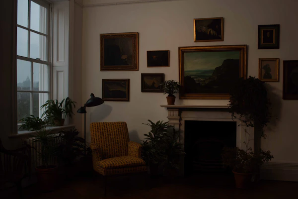 Cozy Vintage Living Room