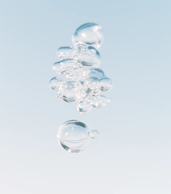 Floating Soap Bubbles