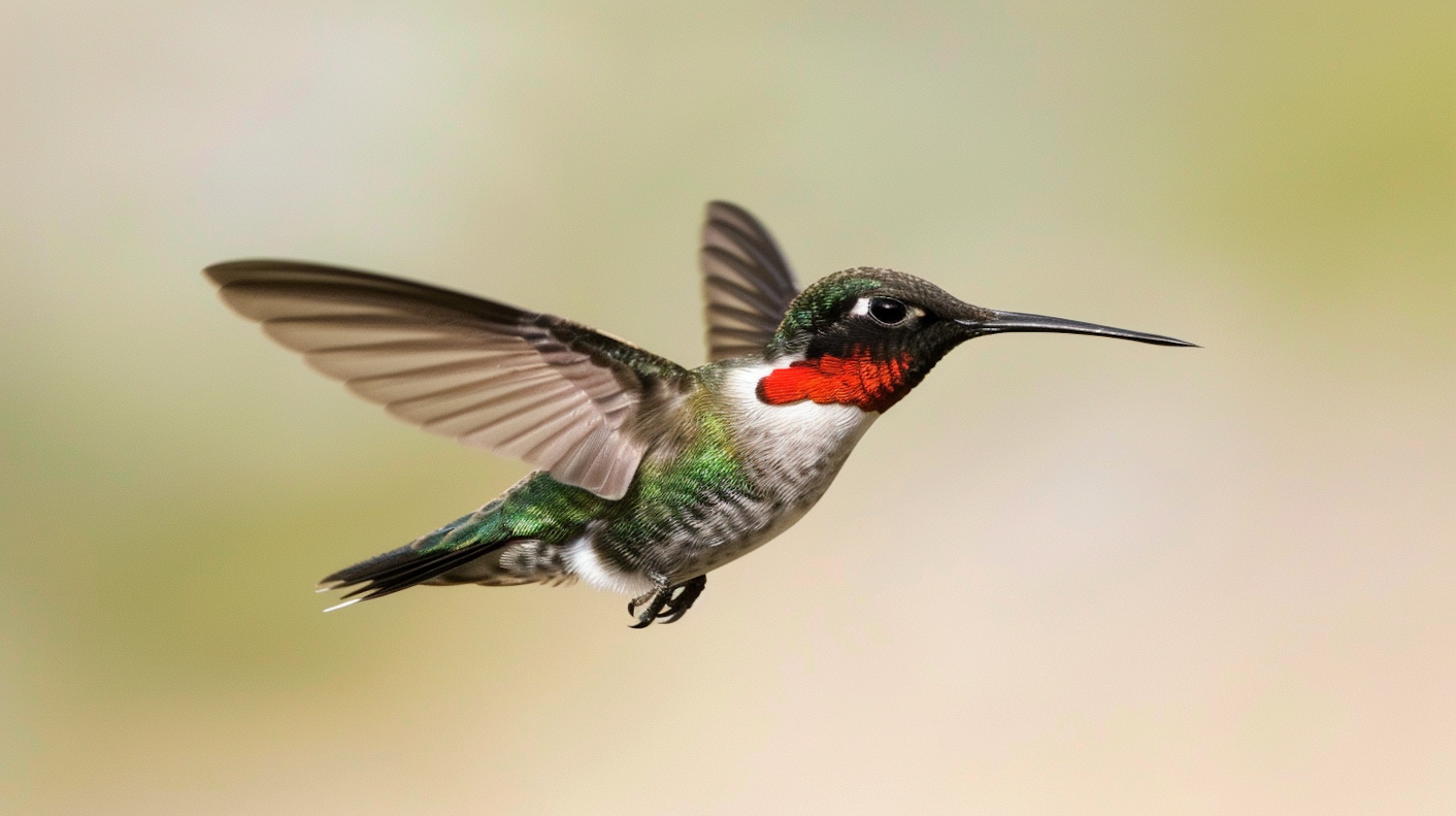 Hummingbird in Flight