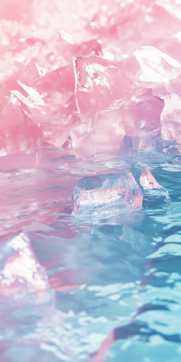Ethereal Crystal Scene