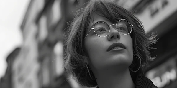 Timeless Portrait of Young Woman