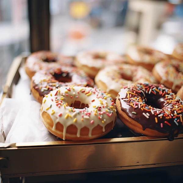 Sprinkled Delight in Focus