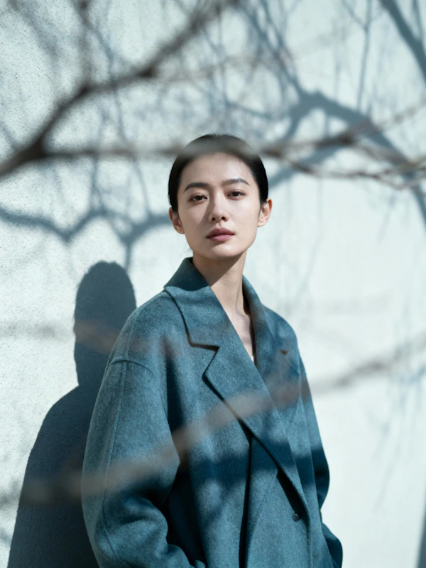 Elegant Shadow Portrait