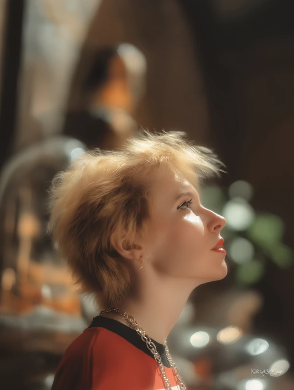 Contemplative Portrait